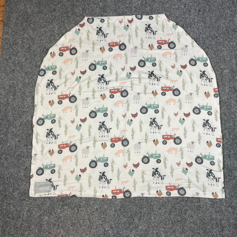 Copper Pearl 5-in-1 Multi Use Cover Farmstead Nursing Car Seat Cover Swaddle‎